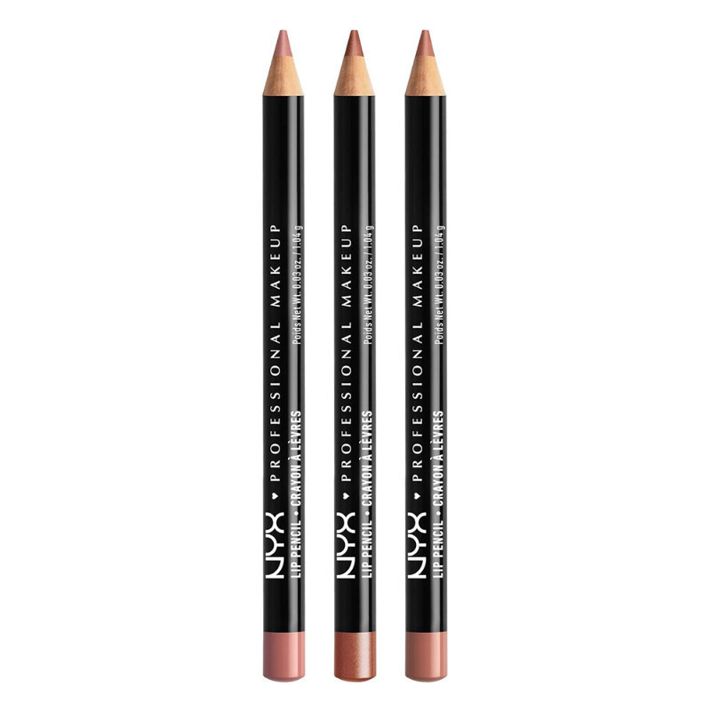 NYX Slim Lip Liner The Most Popular Lip Liner Pencil Matte Velvet Lipstick Pen Lasts Without Drying 