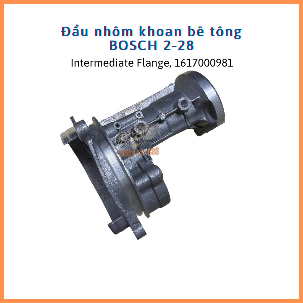 Đầu nhôm khoan BOSCH GBH 2-28 D, DV, DFV, F, DBV, L (Intermediate Flange, 16170006BT)