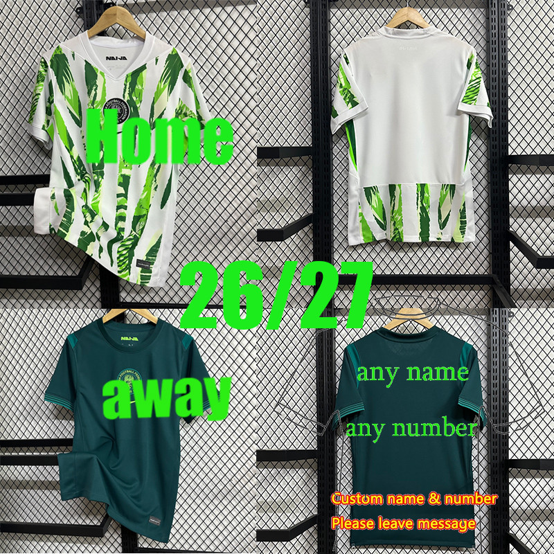 2026 OSIMHEN jersey 26 / 27 Nigeria LOOKMAN AROKODARE LWOBI BASSEY áo bóng đá áo thun người hâm mộ p