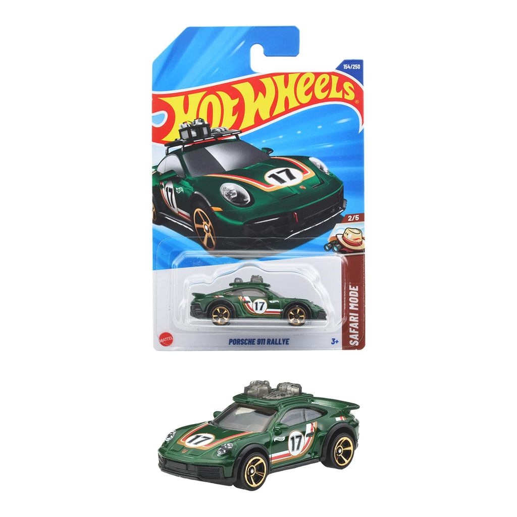 Black Porsche 935  
Green Porsche 911 Rally  
Red Porsche 917KH  
Red Porsche 911 Carrera Clip  
Sil