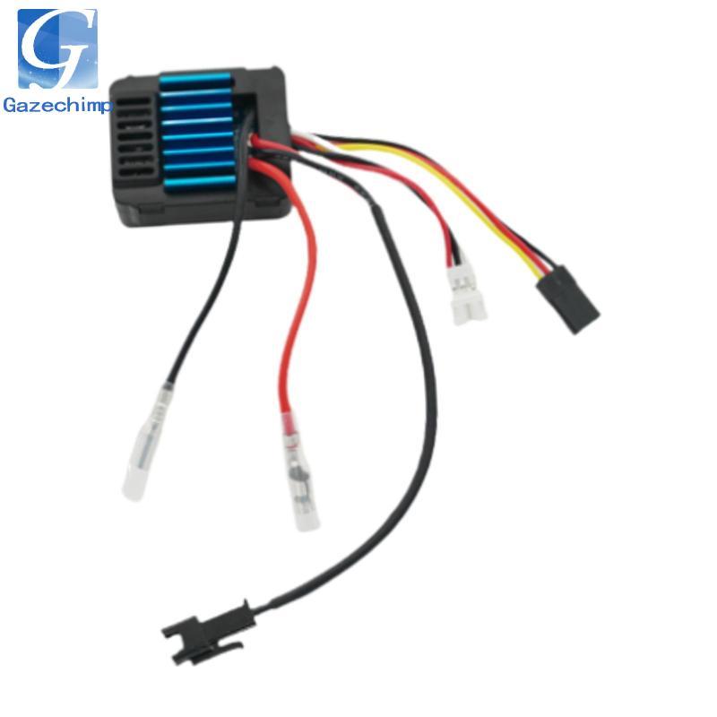 ESC chải 50A, Linh kiện thay thế cho động cơ chải, Dễ lắp đặt, Nâng cấp Sửa đổi cho 1 / 18 1 / 12 MN