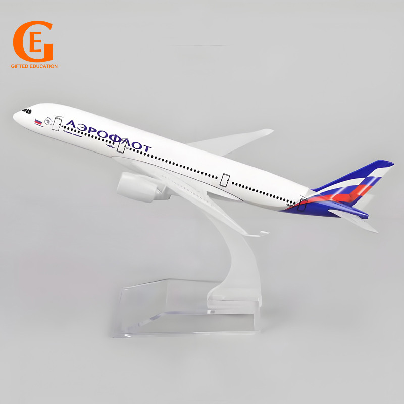 Aeroflot-Nga Airlines Airbus 350 Hợp Kim Diecast Máy Bay Model A350 Máy Bay Đồ Chơi