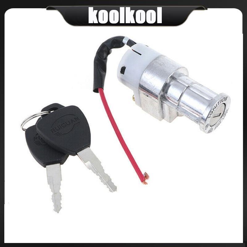 Kool Scooter Box Lock 10mm Xi lanh Chiều dài 16mm 15 5mm Lỗ Khoảng cách Khóa an ninh với 2 phím cho 