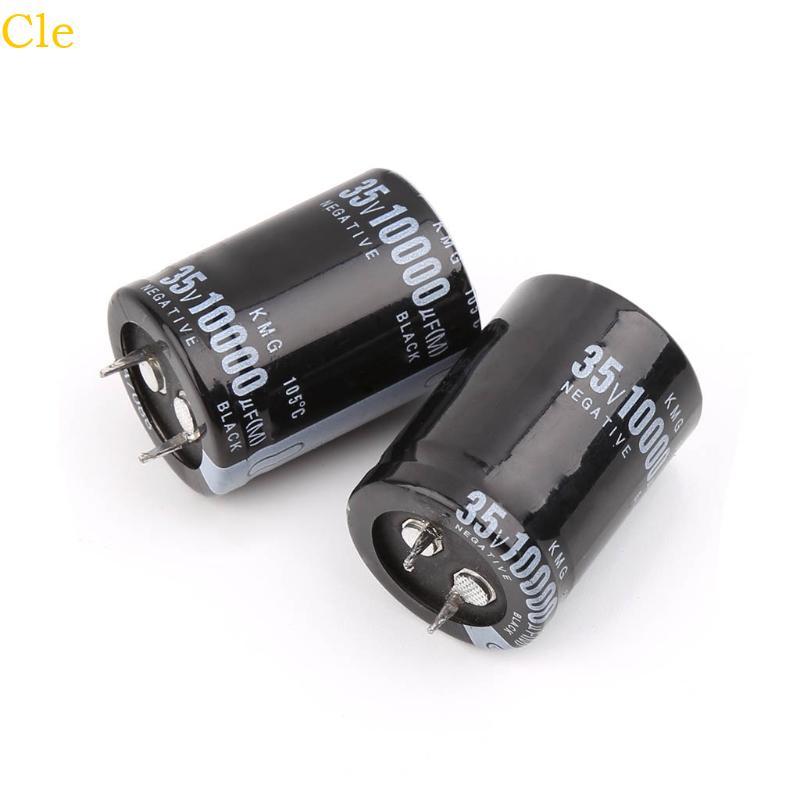 Cle Pack của 2 Tụ điện khuếch đại tụ điện phân nhôm 35V 10000uF