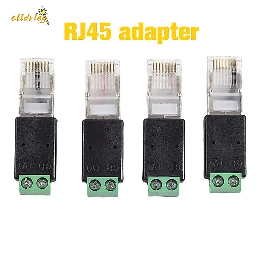 Bộ chuyển đổi INTOONE RJ45 sang RS485, Bộ chuyển đổi RJ45 Đầu nối đầu cuối RJ45 Bộ chuyển đổi đầu cu