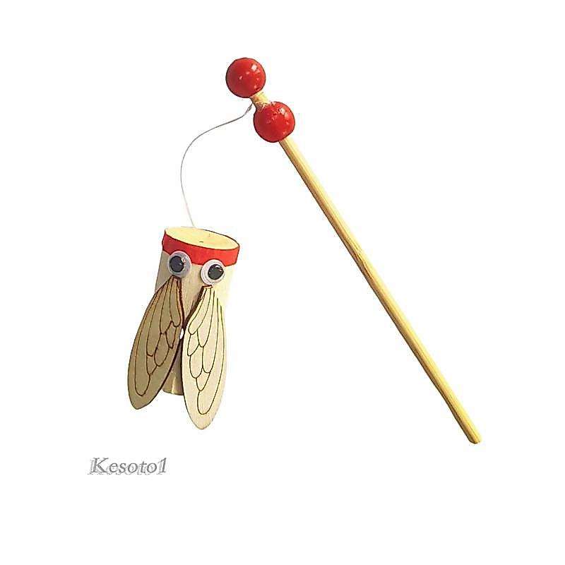 Đồ chơi Cicada gỗ truyền thống Trung Quốc Cicada Bộ tạo âm thanh Cicada Yêu cầu độc đáo