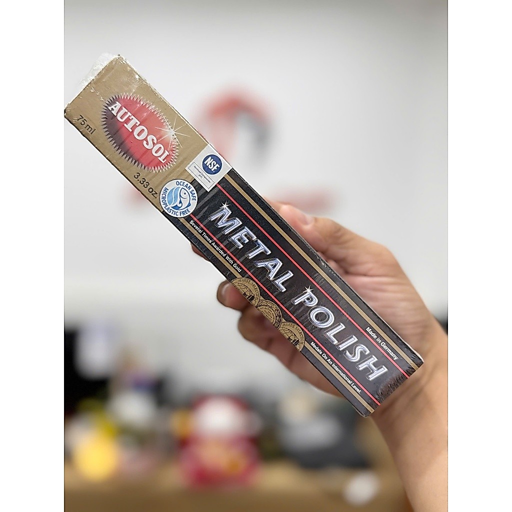 Kem đánh bóng kim loại hàng nhập khẩu Đức - Germany Autosol Metal Polish 75ml