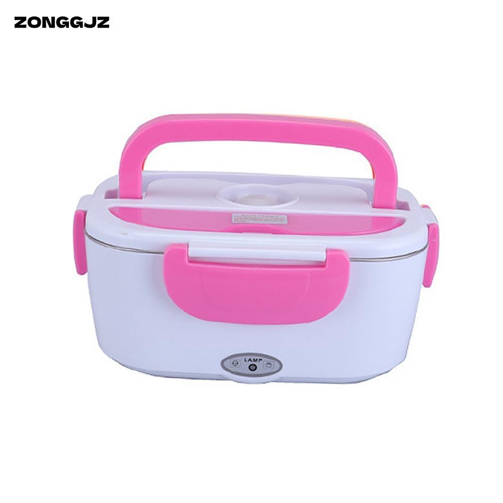 Ấm Thực Phẩm Di Động ZONGGJZ, Hộp Cơm Trưa Điện 1.5L 110V, Hộp Bento Làm Nóng 40W Thiết Thực Để Cắm 