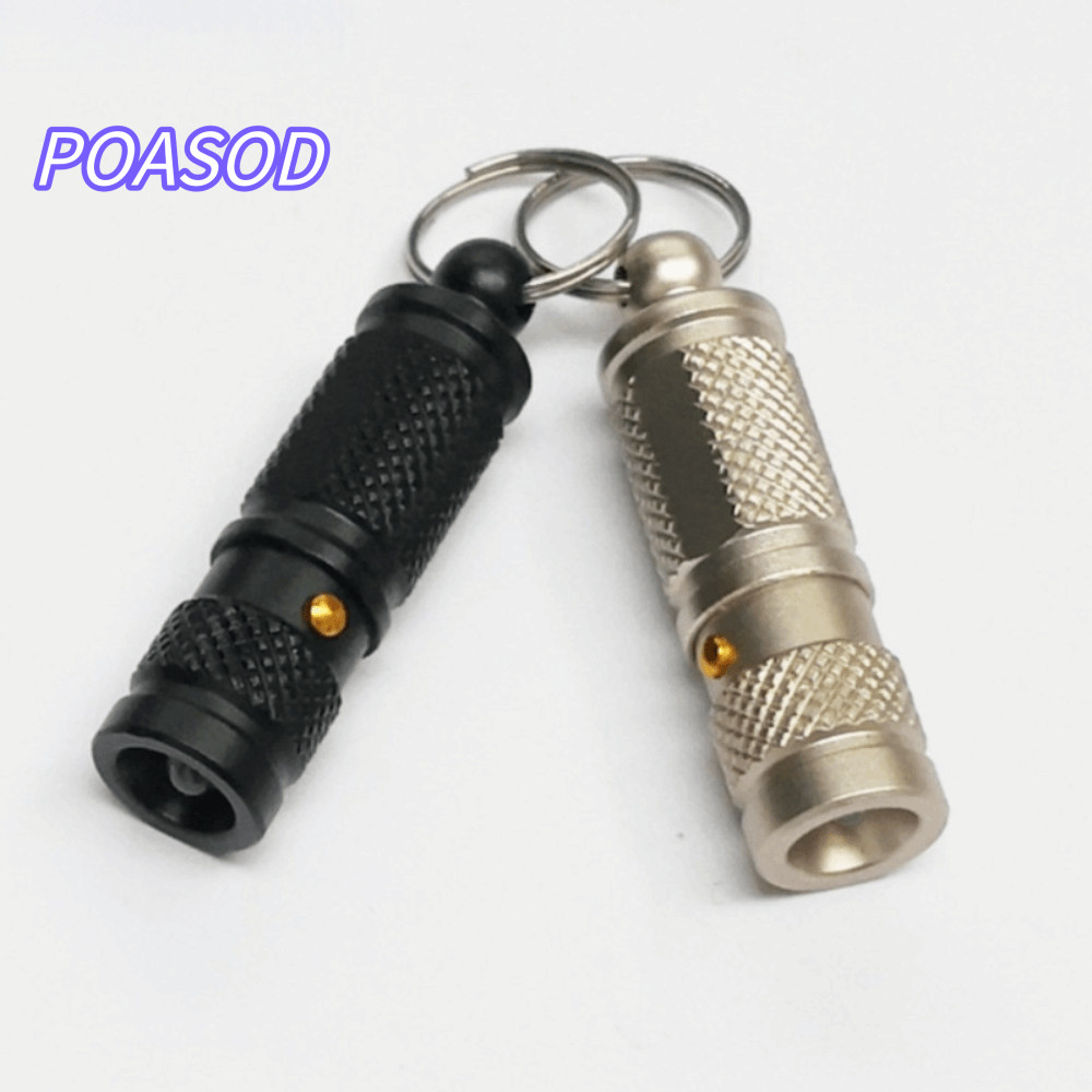 Đèn móc khóa khẩn cấp MAYSHOW, Đèn LED Mini EDC Tool, Đèn hợp kim nhôm di động ngoài trời