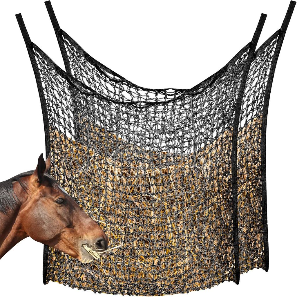 Fabbay 2 Mảnh Ngựa Ăn Chậm Hay Net, 35 X 31 Inch (khoảng 88,9 X 88,9cm) Túi Hay, Thích Hợp Cho Cừu D