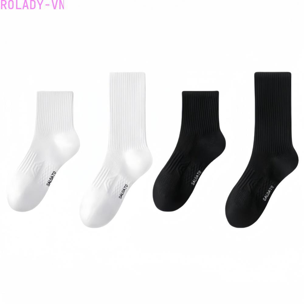 #ROYALLADY#Men Sports Socks Ventilated Zones Design Enhanced Arch Support Snug Fit Design