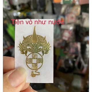 Linh phù miếng dán mặt lưng điện thoại iphone và android