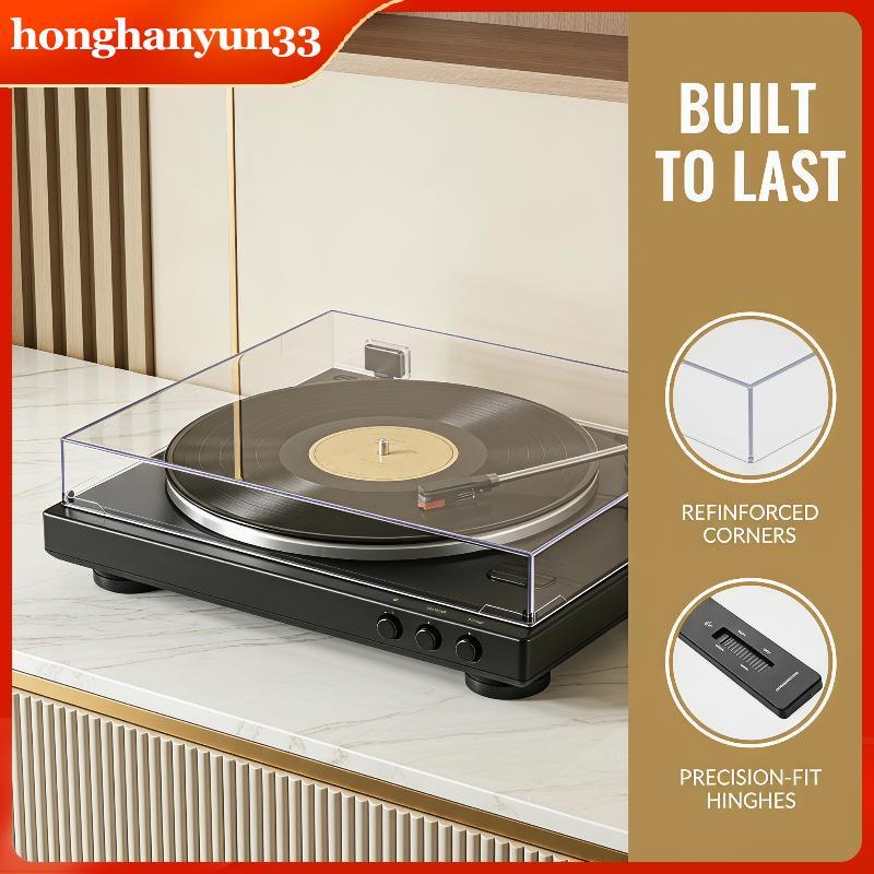 [HHY] Acrylic LP Player Bụi Thay Thế Chống Trầy Xước Chống Nước Bảo Vệ Có Thể Sửa Chữa Với AT LP120X