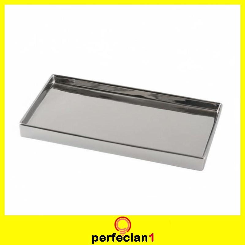 Khay gốm Pewter Tấm lưu trữ thẩm mỹ Bắc Âu sang trọng 20.5-10.3cm