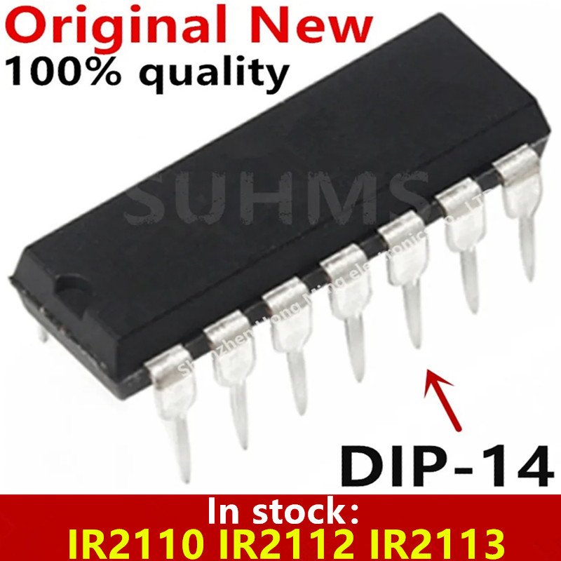 (5 chiếc) 100% Mới IR2110 IR2112 IR2113 IR2110PBF IR2112PBF IR2113PBF DIP-14 Chipset