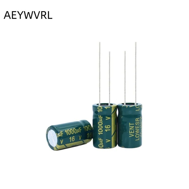 100 Chiếc 16V1000UF LOW ESR Nhôm Điện Phân Tụ 1000UF 16V 8X16MM