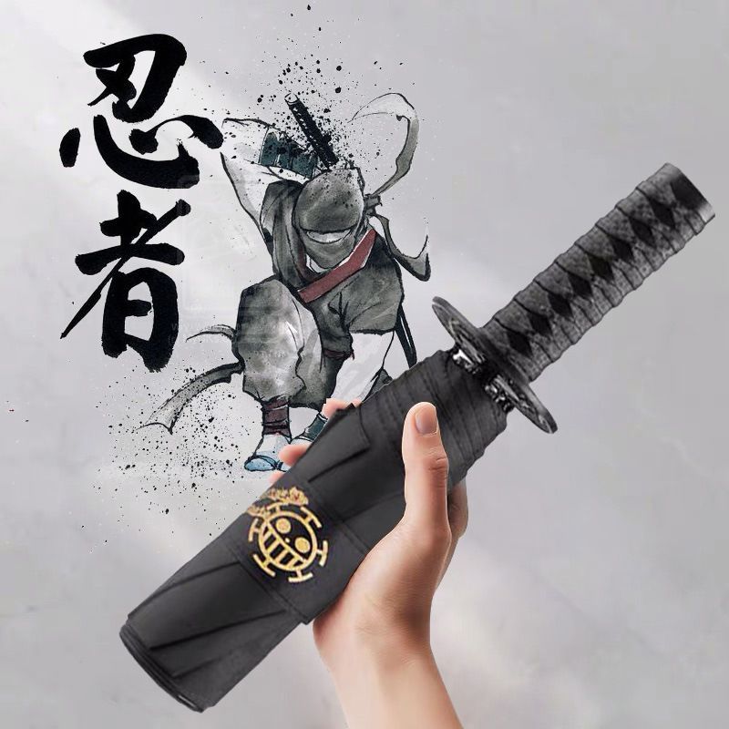 Anime Tay Cầm Ba Đẹp Trai Phúc Lợi Sáng Tạo Ô Nam Ô Dù Ô Dù Ô Dù