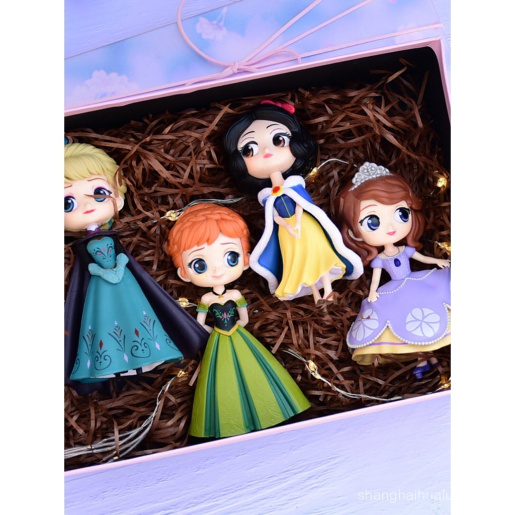 Bạch Tuyết Frozen Elsa Elsa Sophia Đồ Chơi Hình Đồ Chơi Mô Hình Đồ Trang Trí Quà Tặng