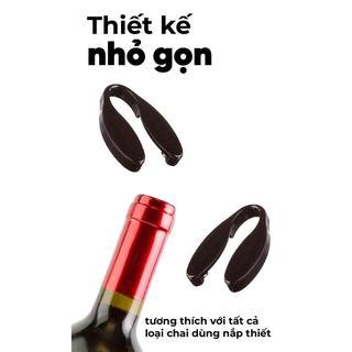 Vacu Vin - Dụng Cụ Khui Rượu (Nắp Thiết)