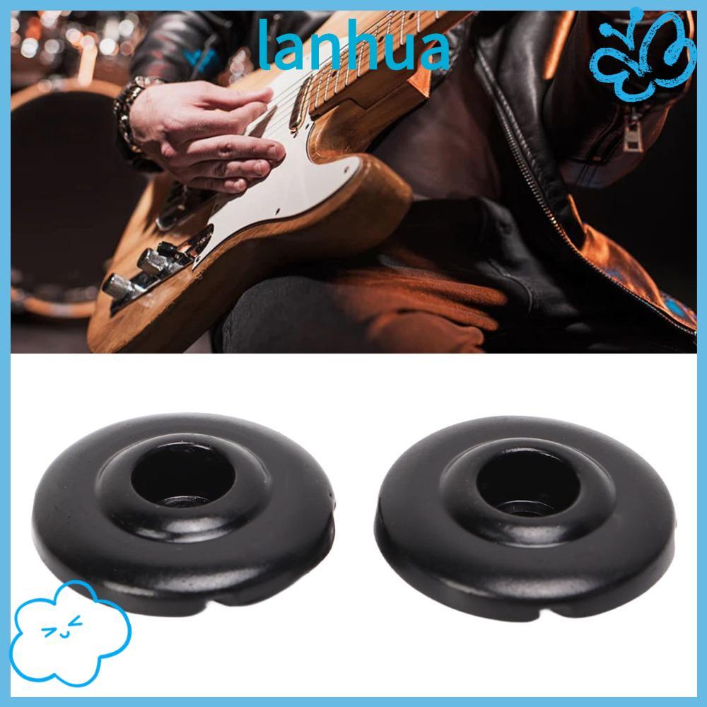 LANHUA 2 Chiếc Bass Dây Đàn Guitar Cây, Kim Loại Đen Bạc Vàng Bass Dây Giữ, Bền Đàn Guitar Phụ Kiện 