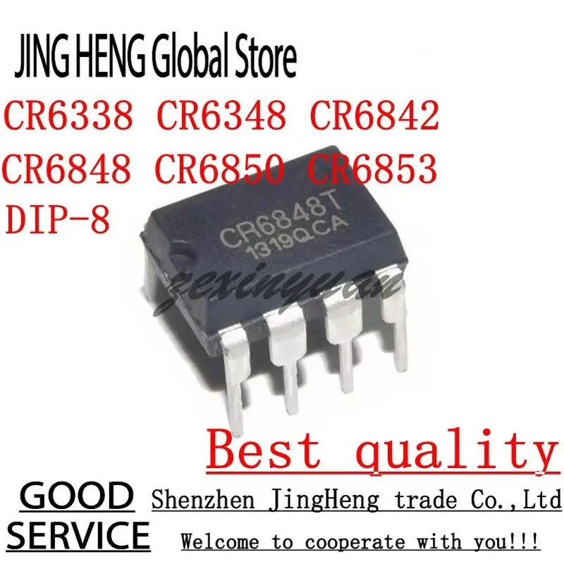 1-5 Cái CR6338 CR6348 CR6842 CR6338 CR6348 CR6842 DIP-8 chip quản lý điện