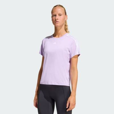 adidas Gym & Training Áo Thun 3 Sọc Train Essentials AEROREADY Nữ Màu tím KC3324