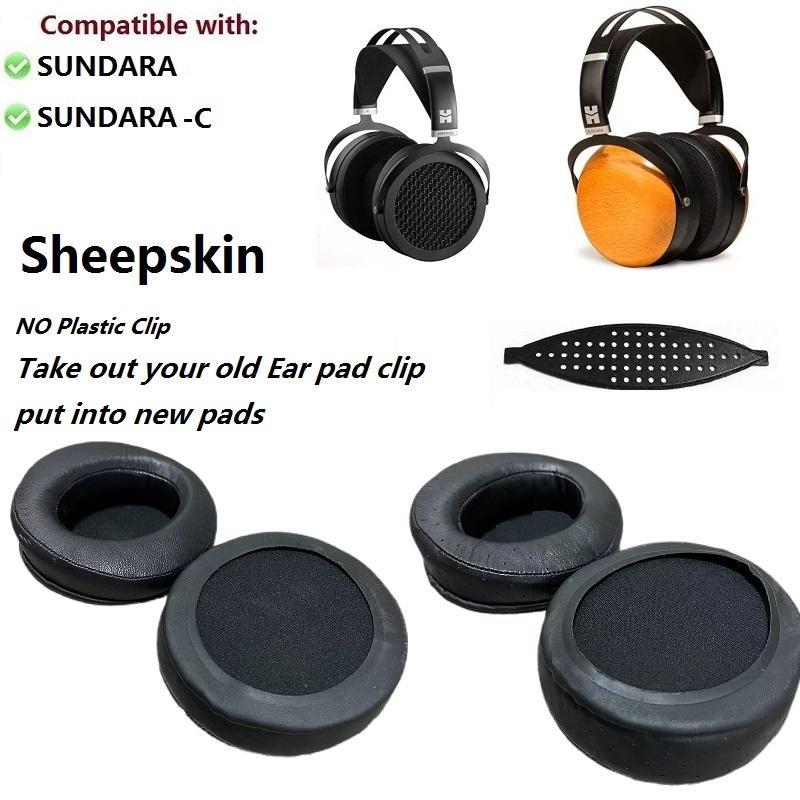 Ốp Tai Nghe Da Cừu Thích Hợp Cho HIFIMAN HIFIMAN SUNDARA, SUNDARA-C Thay Thế Bịt Tai Đệm Tai Đầu Tia