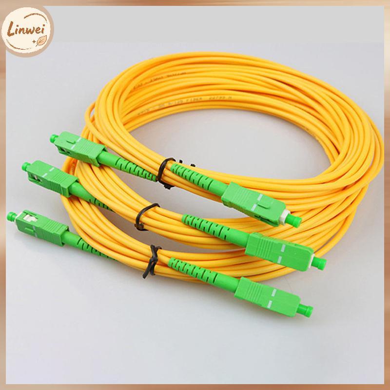 [Linwei] / APC- / Dây nối quang APC Chế độ đơn 9 / 125 G652D LSZH 1m2m3m Cáp nhảy sợi quang