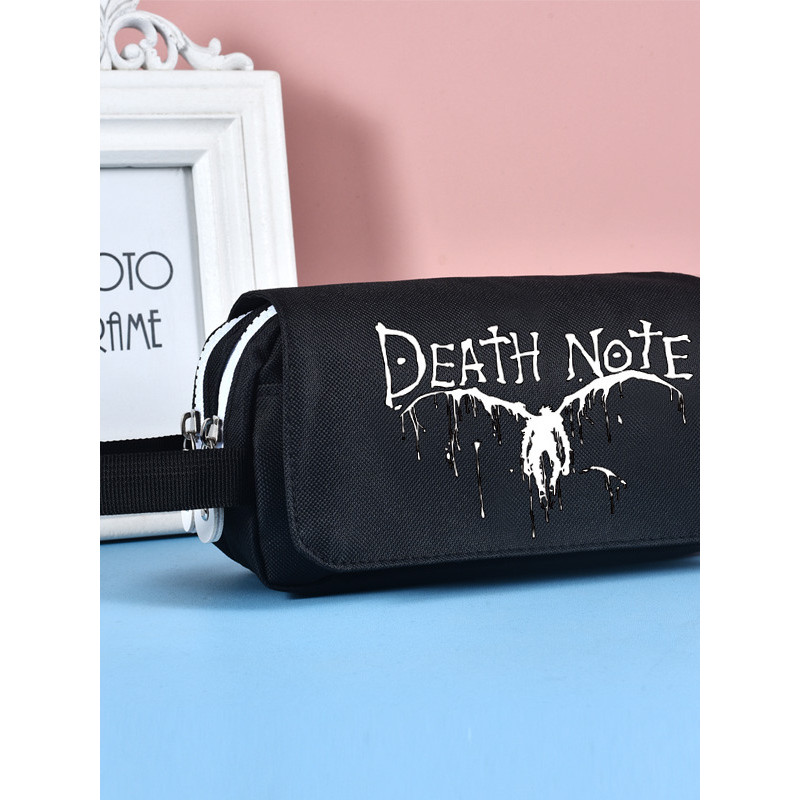 Death Note Pencil Case Death Note Hộp Văn Phòng Phẩm Sinh Viên Death Note Anime Ngoại Vi Lưu Trữ Hai