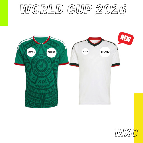 (MỚI) Mexico _ Home Away Kit World Cup 2026 Bộ áo bóng đá Jersey Murah Kualiti Bola Sepak Fan Player