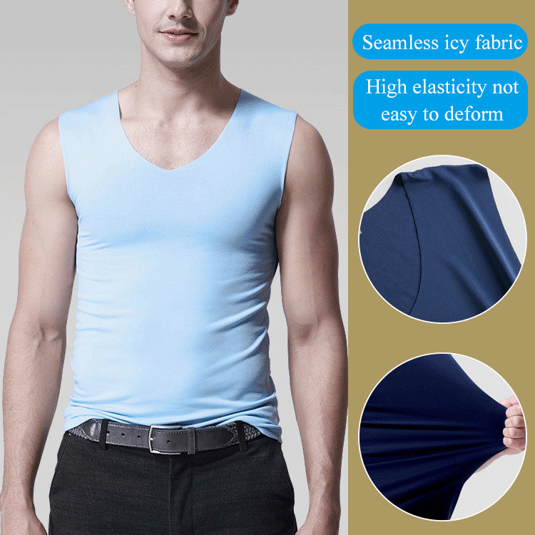 【Co Giãn Tốt】[Ideal para Atividades Físicas] Áo Ba Lỗ Nam/Áo Thể Thao Nam/Áo Không Tay Áo Chạy Bộ Na