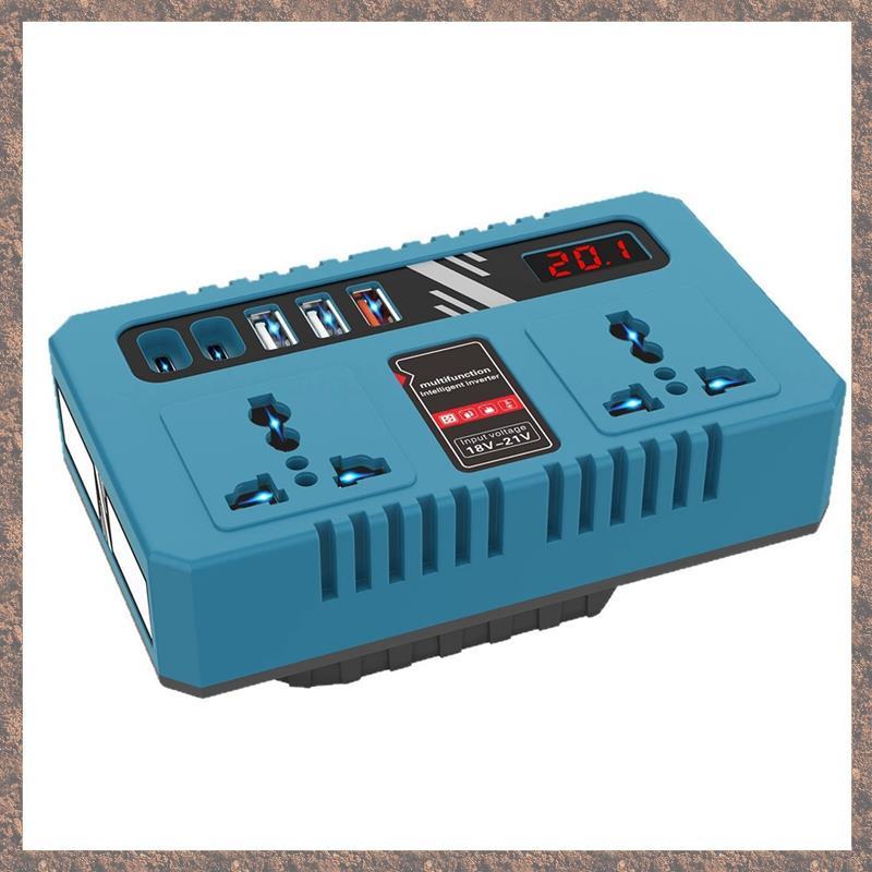 Bộ chuyển đổi nguồn di động 150W DC 18V sang AC 220V cho pin 18V 18V