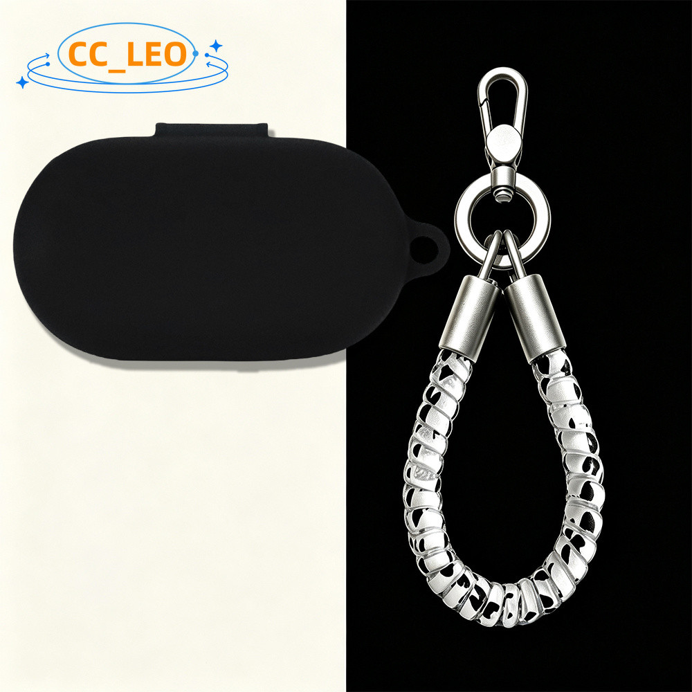 Suitable for Anker Soundcore V20i Case Soft Silicone Case with Elastic Lanyard Shockproof Protective
