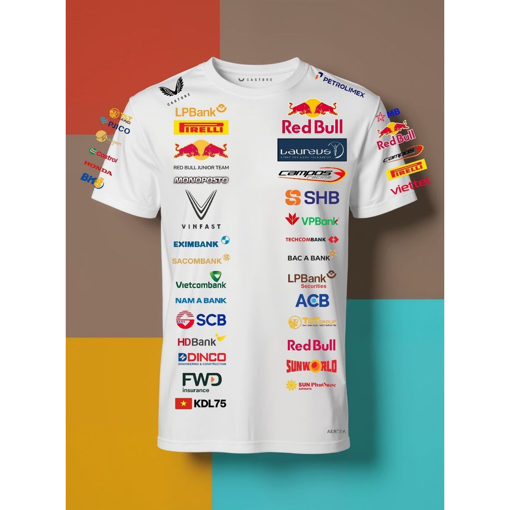 2026 Áo thun ngắn tay Unisex F1 mới + F1 Mclaren Racing Team Jersey