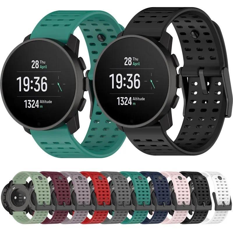 Dây đeo silicon 22mm cho Suunto Watch Race S / Race 2 / Run / Ocean / 9 Peak / Redmi Watch 5 Active 