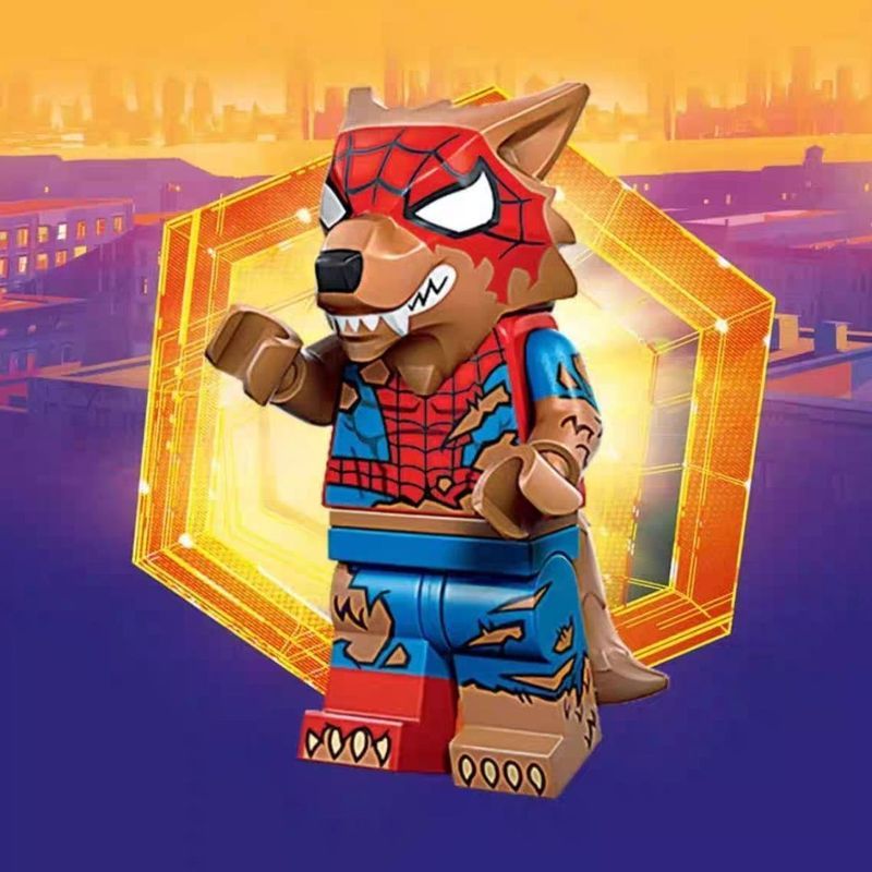 Số Lego. 71050 No. 12 Người Sói Người Nhện Song Vũ Trụ May Mắn Rút Bộ Sưu Tập Phù Hợp Với Đồ Chơi