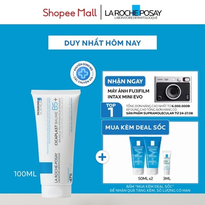 Kem Dưỡng Ẩm & Phục Hồi Đa Năng La Roche-Posay Cicaplast Baume B5+ (100ml) giúp phục hồi da sau 1 lần sử dụng