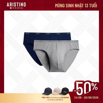 Quần Lót Nam Aristino Bamboo Kháng Khuẩn Thoáng Mát Cạp Chun Co Giãn Briefs ABF1608