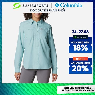 Áo Sơ Mi Dài Tay Nữ Columbia Silver Ridge™ 3.0 - Xanh Mint - 2038143322 (Size Châu Á) ADS14
