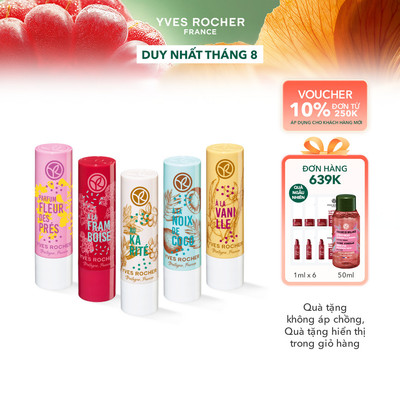 Son dưỡng môi Yves Rocher Lip Balm 4.8G (đa dạng mùi hương)