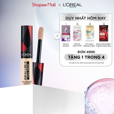 Kem Che Khuyết Điểm L'Oreal Paris Infallible Full Wear 10ml