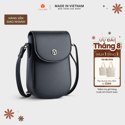 Túi Yuumy (Thời trang nữ xinh xắn kiểu dáng basic - Túi đeo chéo da 
Seasand YN216)