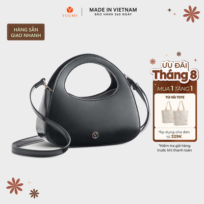 Túi Yuumy (Thời trang nữ dáng bầu size 23 - Túi đeo chéo da Smooth YN251)