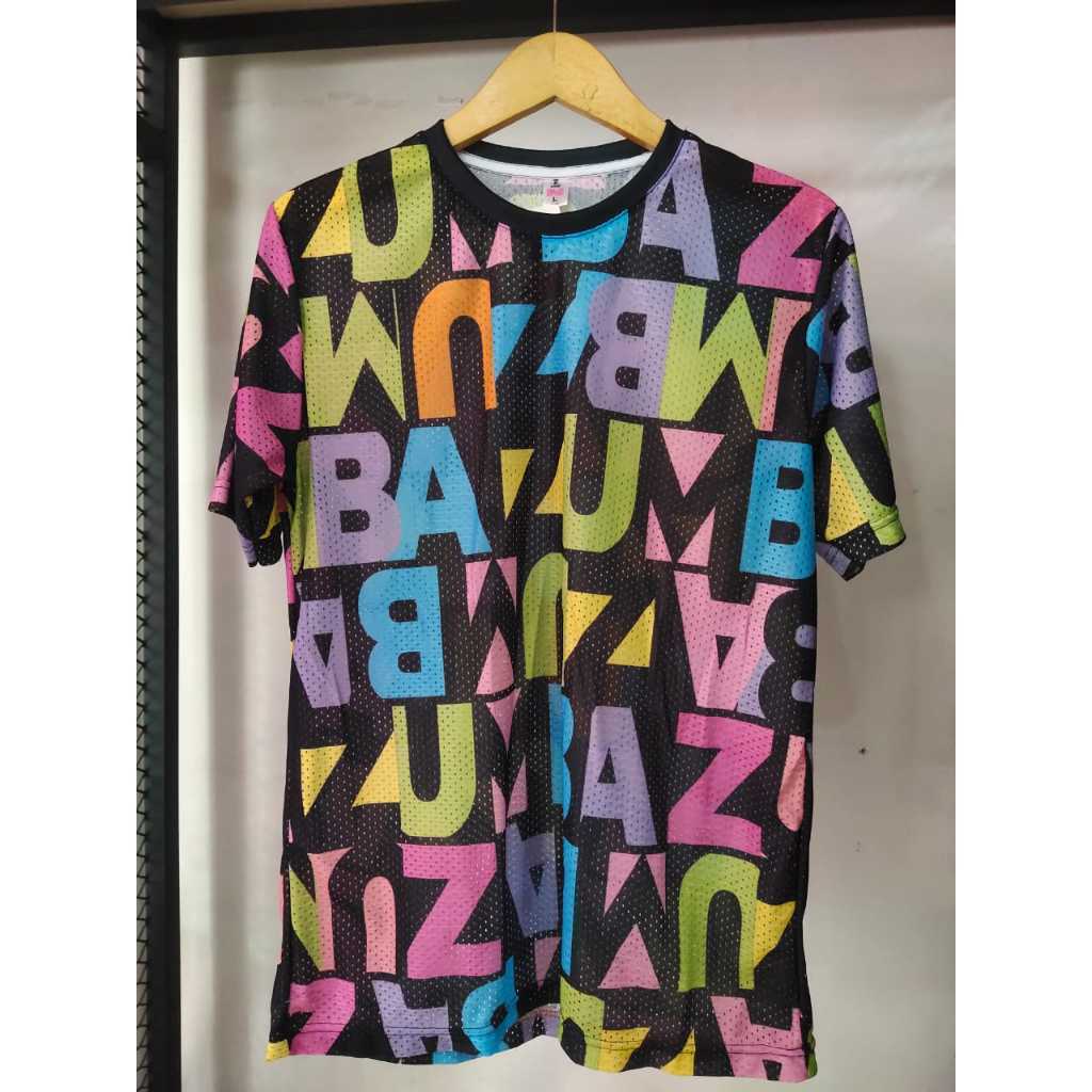 ZWEAR Zumba Neon Lưới Rời Unisex Dance Fitness Top Thoáng Khí Nhanh Khô