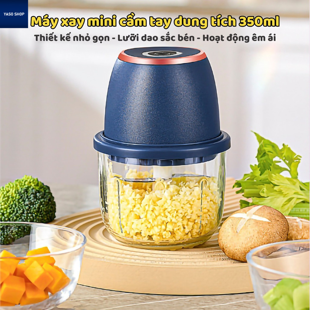 Máy ép tỏi điện, máy xay thịt mini, đạt tiêu chuẩn an toàn thực phẩm, có thể…