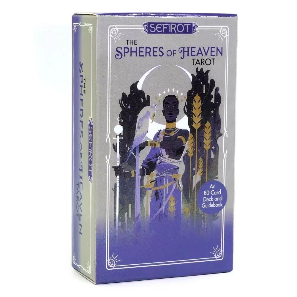 Phiên bản tiếng Anh The Spheres of Heaven Tarot The Spheres of Heaven Tarot Card Heaven Board Game