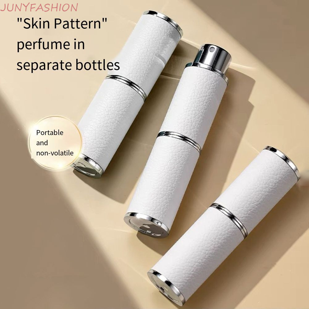 Bình xịt nước hoa JUNYFASHION, Bình bơm phun xoay di động có thể đổ lại, Túi kích thước da 8ml Ultra