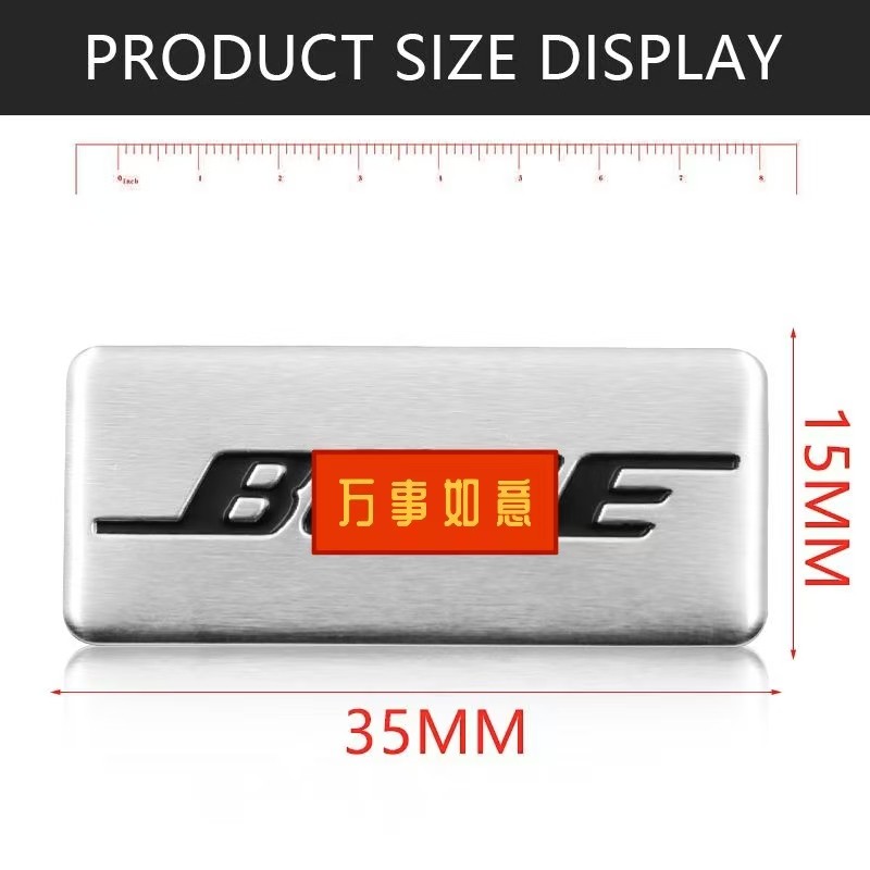 Logo ô tô Dr. Logo Trang Trí Sừng Bao Boss Kim Loại Xe Logo BOSS Kim Loại Âm Thanh Nhãn Z7UX