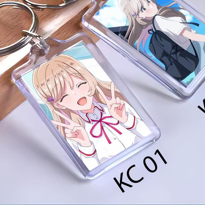 Keychain  Sena Ajisai - Keychain Anime - Keychain - Sena Ajisai - KC 01