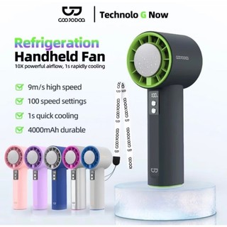  {MỚI 2025 - Tặng Sticker} Quạt Cầm Tay Sò Lạnh Chính Hãng GOOJODOQ. 